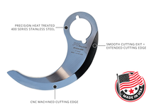 Load image into Gallery viewer, Narrow Knife Blade for Hobart HCM 450 - Made in the USA - 274662