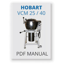 Load image into Gallery viewer, Hobart VCM 25 / 40 Manual - PDF Download