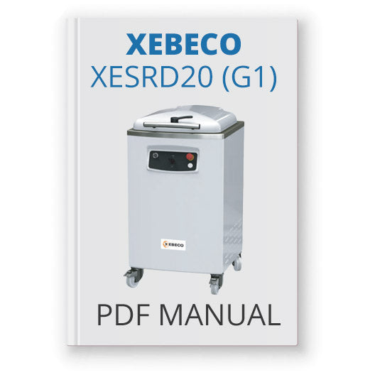 Xebeco Dough Divider - XeSRD20 GEN 1 - PDF Download