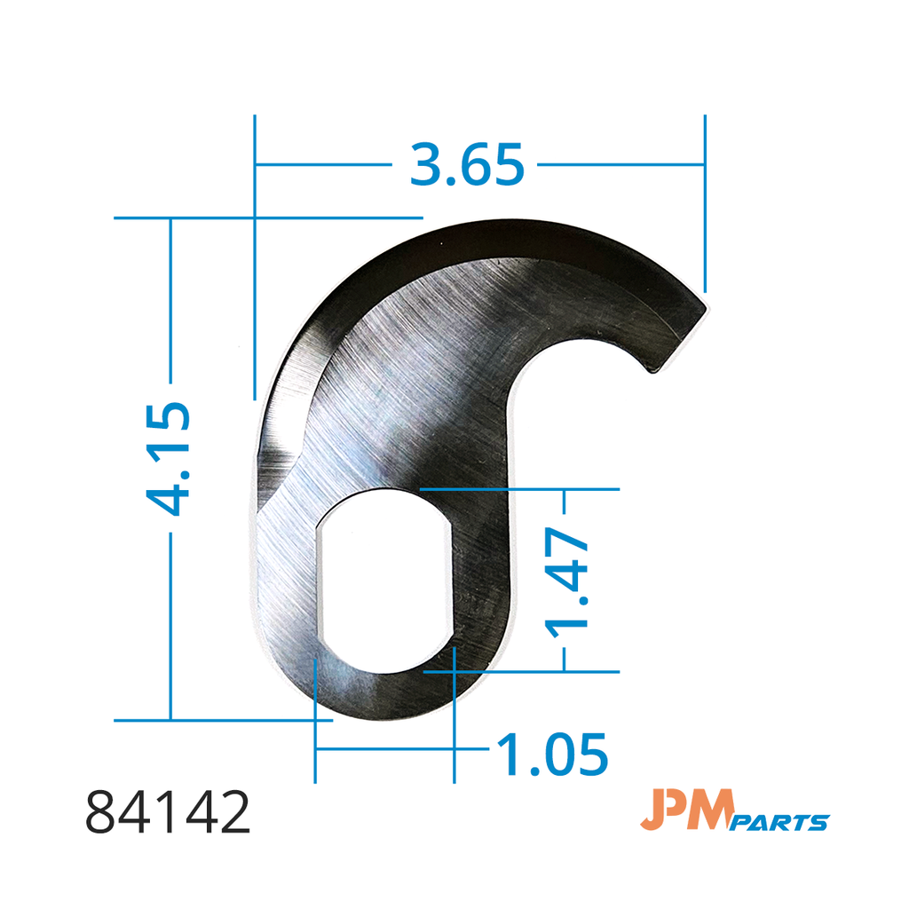 Hobart Buffalo Chopper Closed End Stainless Knives - 14" Bowl 71309 + 71310