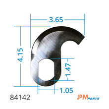 Load image into Gallery viewer, Hobart Buffalo Chopper Closed End Stainless Knives - 14&quot; Bowl 71309 + 71310