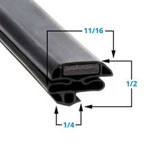 Load image into Gallery viewer, Anthony Intl - 01-14799-0003 Snap In, Door Gasket - 21.63" x 67.88"