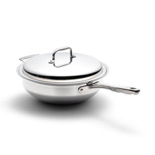 Load image into Gallery viewer, 5 Quart Stainless-Steel Wok