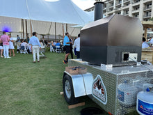 Load image into Gallery viewer, CBO 750 Tailgater | Wood Fired Pizza Oven Trailer | 38&quot; X 28&quot; cooking surface | 2-3 - 10&quot; pizzas at a time | 50-60 pizzas an hour