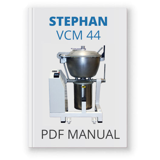Stephan VCM 44 A/1 Manual - PDF Download