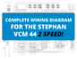 Complete Wiring Diagram for the [2 SPEED] Stephan VCM 44 - Easy to Read