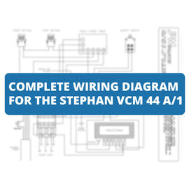 Complete Wiring Diagram for the Stephan VCM 44 A/1 - Easy to Read
