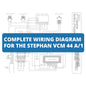Complete Wiring Diagram for the Stephan VCM 44 A/1 - Easy to Read