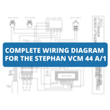 Complete Wiring Diagram for the Stephan VCM 44 A/1 - Easy to Read