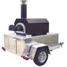 Load image into Gallery viewer, CBO 750 Tailgater | Wood Fired Pizza Oven Trailer | 38&quot; X 28&quot; cooking surface | 2-3 - 10&quot; pizzas at a time | 50-60 pizzas an hour