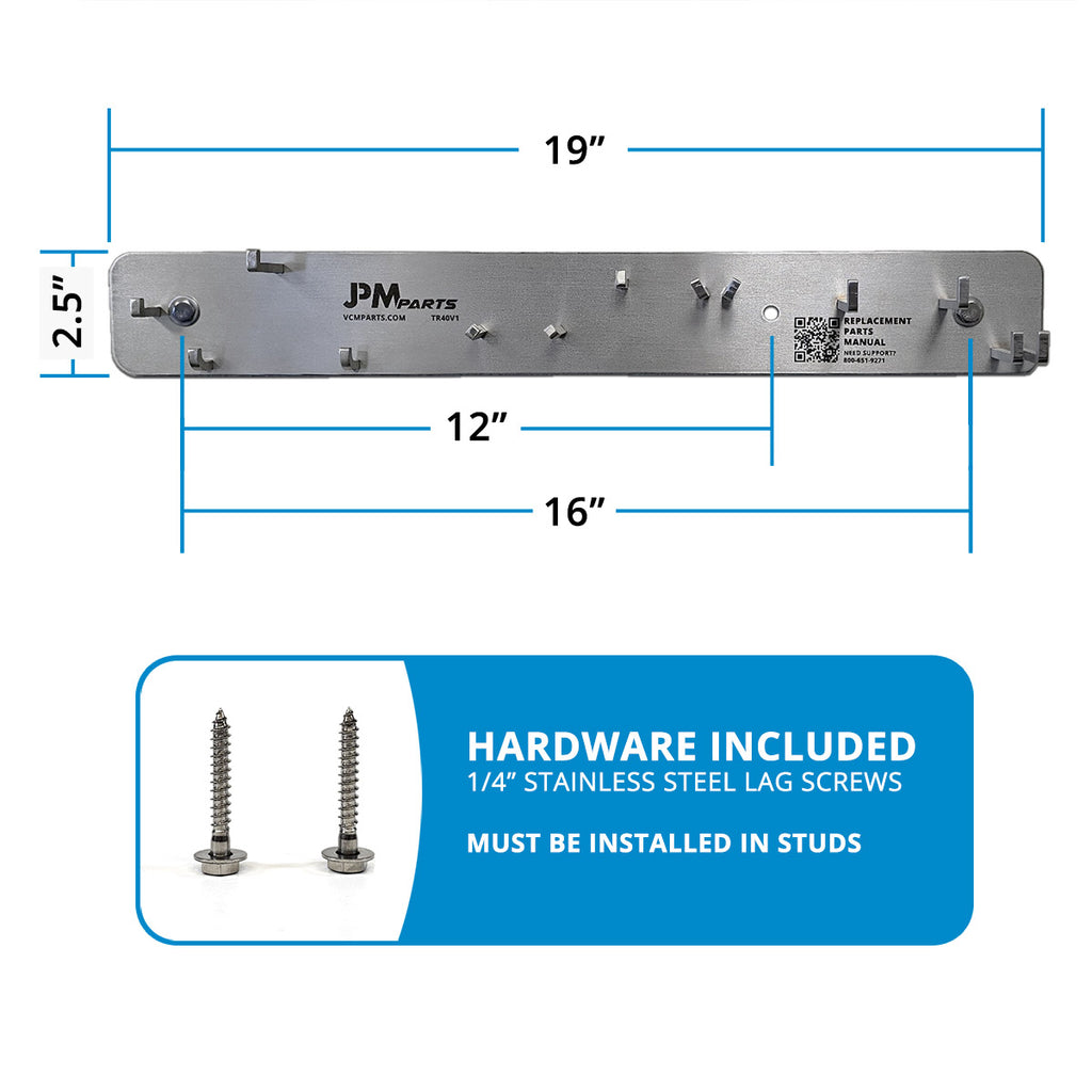 The JPM Tool Rack for Stephan, Hobart VCM 40 / 25 - Get Your Tools Organized!