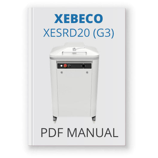 Xebeco Dough Divider - XeSRD20 GEN 3 - PDF Download