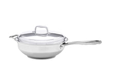 Load image into Gallery viewer, 5 Quart Stainless-Steel Wok