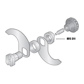 Hobart 71311 Food Cutter Blade Locking Collar (Threaded)
