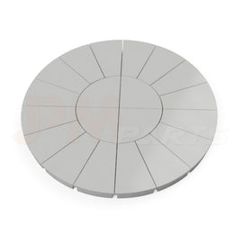 Press Plate, Full Kit for the Xebeco XeSRD20 Dough Divider - 52610002