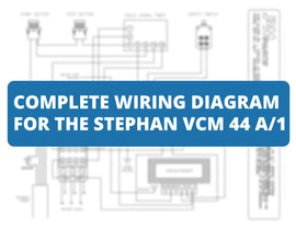 Complete Wiring Diagram for the Stephan VCM 44 A/1 - Easy to Read