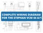 Complete Wiring Diagram for the Stephan VCM 44 A/1 - Easy to Read