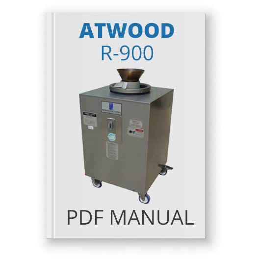 Atwood R-900 Dough Rounder Manual - PDF Download
