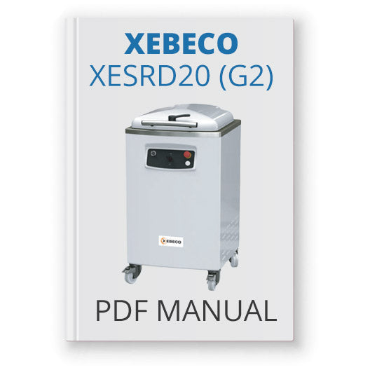 Xebeco Dough Divider - XeSRD20 GEN 2 - PDF Download